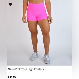 true high contour FLEO shorts